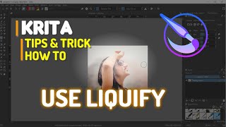 Krita How To Use Liquify [upl. by Laynad]