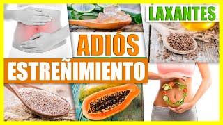 8 Laxantes Naturales  Alivia El Estreñimiento y Mejora La Digestión  Problemas Digestivos Colon [upl. by Champ]