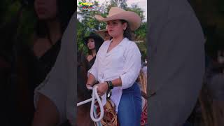 A Caballo en El Cerrito COLOMBIA cowgirl rider curvy [upl. by Alejna261]