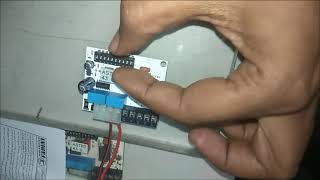 Garage door remote receiver programming  Fadini Receiver ASTro [upl. by Notlem415]