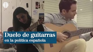 Duelo de guitarras entre Rocío Monasterio y Teodoro García Egea [upl. by Peednam]