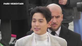 James Jirayu Tangsrisuk จิรายุ ตั้งศรีสุข  Paris Fashion Week 20 january 2023 show Christian Dior [upl. by Jemy]