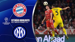 Bayern vs Inter Milan Extended Highlights  UCL Group Stage MD 6  CBS Sports Golazo [upl. by Nymsaj]