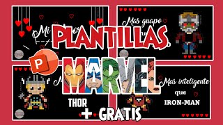 quotMi Amorquot Plantillas Marvel❤ GRATIS💌 [upl. by Inal]