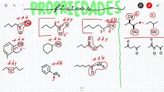 Propriedades Físicas dos Compostos Orgânicos  Aula 8  Forças Intermoleculares part4 [upl. by Ahsyekat]