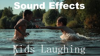 Sound Effects  Kids Laughing [upl. by Littell]