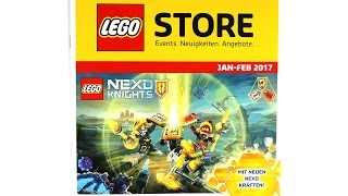 LEGO Store Neuigkeiten Januar und Februar 2017 [upl. by Merras]