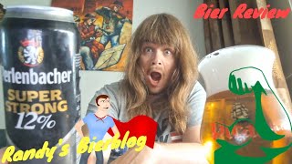 Randys Bierblog  Perlenbacher Super Strong 12 Bier Review [upl. by Leuqram]