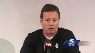 OU coach Bob Stoops discusses Joe Mixon video for first time since its release [upl. by Anette]