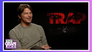 Josh Hartnett Talks New Thriller Trap Directed by M Night Shyamalan [upl. by Little]