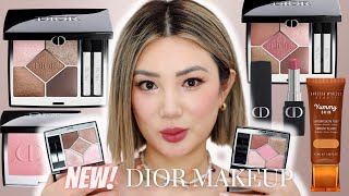 Dior全新配方5色眼影Dior新品全测评Dior New Formula Eye Makeup Palette [upl. by Amlet]