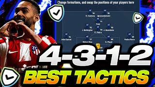 FIFA 22  AWESOME TIKI TAKA FORMATION 4312 Best Custom Tactics and Instructions [upl. by Cassy]