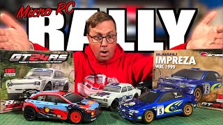 AWESOME Micro RC Rally Cars 8000kv Brushless Carisma GT24 [upl. by Press980]