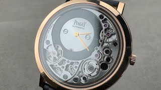 Piaget Altiplano Ultimate Automatic G0A43120 Piaget Watch Review [upl. by Bivins404]