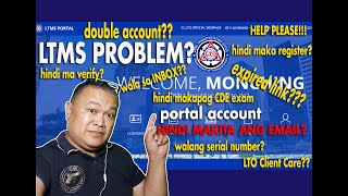 MGA KATANUNGAN O SCENARIO PATUNGKOL SA LTO LTMS PORTAL Edashirph [upl. by Welch]