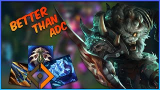 This Build Makes Rengar The Perfect Bot Lane Carry [upl. by Brianne]