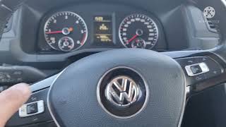 VW Caddy Fin 2016 Instalation Volant Multifonction Piano Laqué amp Régulateur vitesse 🇲🇦GSM0661482268 [upl. by Sldney72]