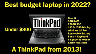 Best budget laptop in 2022 Comparing a new Dell Inspiron vs 2013 ThinkPad T530 [upl. by Enilrek]