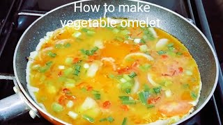 How To Fry Eggs With Vegetables For That healthy Filling Sumptuous Breakfast  Fried Egg Recipe [upl. by Lanford]