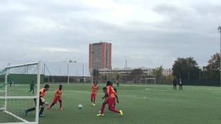 ASSOA  24 Match U13 Élite Régional Adrien Moncet 11 ans et demi vs Mantes La Jolie 17 10 15 [upl. by Iatnahs300]