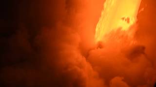 Kilauea volcanos fire hose triggers violent littoral explosions [upl. by Annirac360]