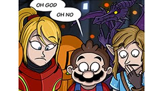 Ridley Hits the Big Time Wooden Plank Studios Super Smash Bros Comic Dub [upl. by Clem]