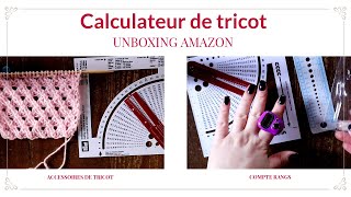 Comptage de tricotage amp Unboxing Amazon 🧶 [upl. by Genni]