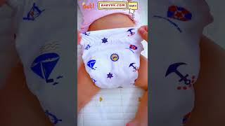 Tired of Diaper Rashes from Disposables Discover Baby Cloth Diapers Washable [upl. by Ecnarrot]