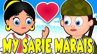 My Sarie Marais  Afrikaans Kinderliedjies  Afrikaans Traditional Kids Song [upl. by Ihcego610]