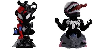 New SpiderMan amp Venom vinyl figures revealed by Youtooz available at entertainment earth [upl. by Grata]