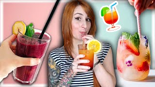 5 Sommer Cocktails OHNE Alkohol 🍹  Super einfach amp Schnell [upl. by Emiatej]