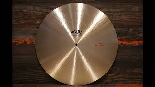 Paiste 20quot Formula 602 Thin Flatride Cymbal  1994g [upl. by Madoc]