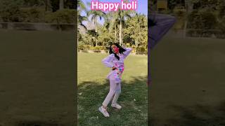 Happy holi  Holi dance  holi song itna maza kyun Aa Raha hai shorts ytshortsyoutubeshorts [upl. by Nalyr730]