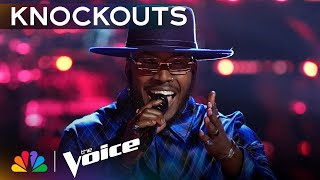 JPaul Shows Off His Range on Seals quotKiss from a Rosequot  The Voice Knockouts  NBC [upl. by Noiraa]