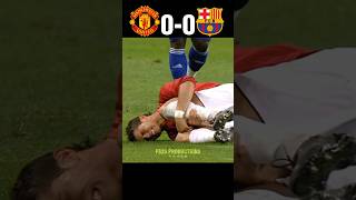 Ronaldo Showed Lionel Messi who is the Boss  Man United vs Barcelona Imaginary football ronaldo [upl. by Enidualc]