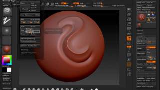 Creazione del pennello quotStandard Sharpquot in zBrush [upl. by Teiv]