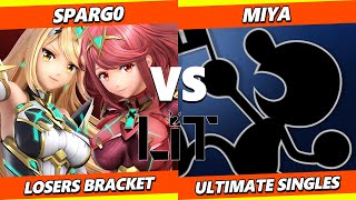 Litvitational 3  Spargo Pyra Mythra Vs Miya Game amp Watch Smash Ultimate  SSBU [upl. by Sarine]