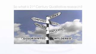 1 Understanding 21st Century Qualitative Research [upl. by Ofilia]