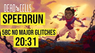 Dead Cells Speedrun  5BC No Major Glitches  2031 ft the new Malaise [upl. by Ahsilrak]