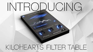 Filter Table – Wavetable Powered Filtering [upl. by Uba]