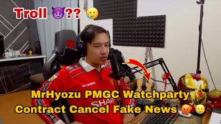 MrHyozu PMGC Watchparty Contract Cancel Fake News 😡 🥲 Troll  anshyt cr7horaaa mrhyozu [upl. by Lisha616]