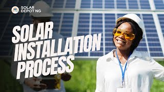 StepbyStep Office Solar Installation 10KVA Solar System Setup Explained [upl. by Iva]