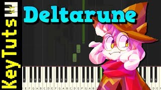 Deltarune Soundtrack  Piano Synthesia Edition Piano Tutorial Synthesia [upl. by Darb]