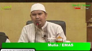 Hukum Arisan Logam Mulia EMAS  Ustadz DrErwandi TarmiziMA [upl. by Standing]