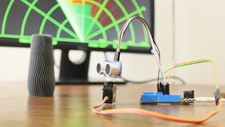 How to Make Radar Using Ultrasonic Sensor Arduino [upl. by Katee]