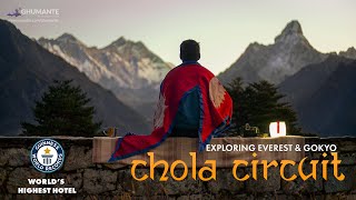 TO EVEREST  Chola Circuit Trek Ep One  Hotel Everest View [upl. by Anivol173]