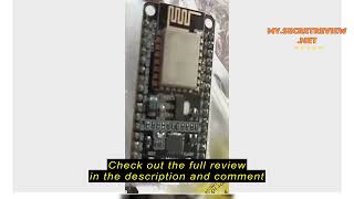 Review WiFi microcontroller module ESP826612E Amica V2 ESP12E CP2102 [upl. by Arvonio373]