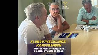 Klubbutvecklingskonferens på Bosön [upl. by Idnak]