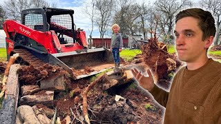 Massive Backyard Pond Build Day 1 [upl. by Eiaj660]