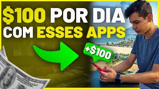 3 APLICATIVOS PARA GANHAR DINHEIRO NA INTERNET PELO CELULAR  Ganhe 100 Por Dia Dinheiro online [upl. by Jerrylee]